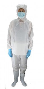 1號防水套頭工作服 守護食品加工業的潔凈與安全